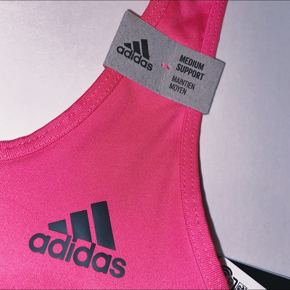 ❗️2 for $20❗️NEW! Adidas Medium Impact Sports Bra - Picture 7 of 7